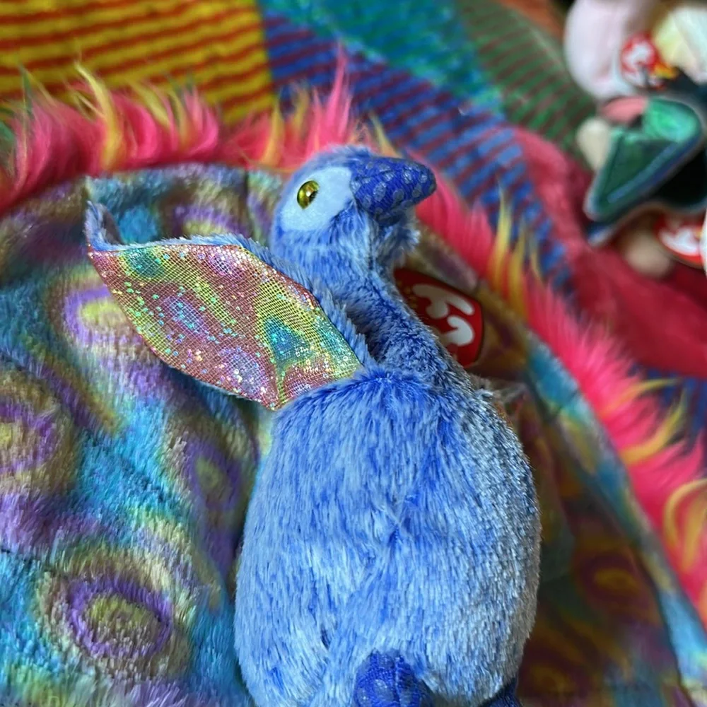 Ty Flashy the Peacock Beanie Baby